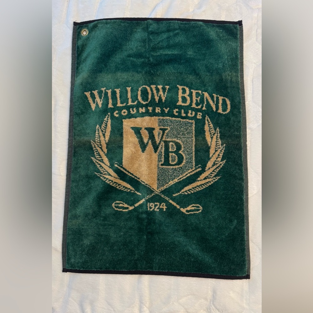 Willow Bend Country Club Golf Green Towel